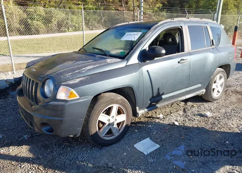 2007 Jeep Compass Sport из США, поврежденный, VIN 1J8FF47W97D584887